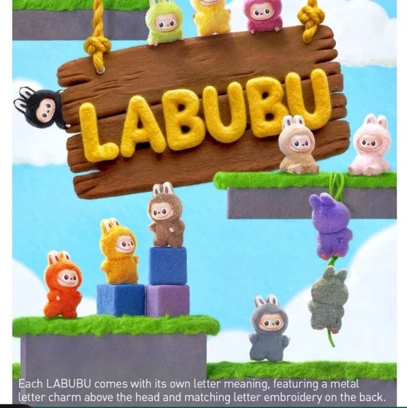 POP MART Labubu Monsters Pin For Love, Plush Pendant Confirmed "Y" - Picture 4 of 6